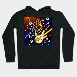 Cosmic Guitar Entity Hoodie